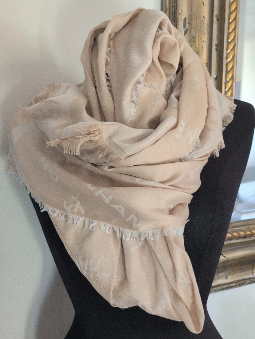 CHANEL soft beige
